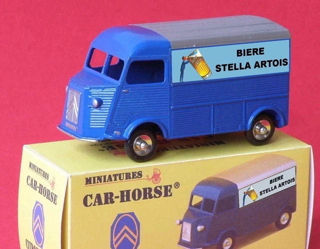 Citroën Type H Salza – Car-Horse Tour De France – Miniature Dinky Style CIJ JRD – Neuve