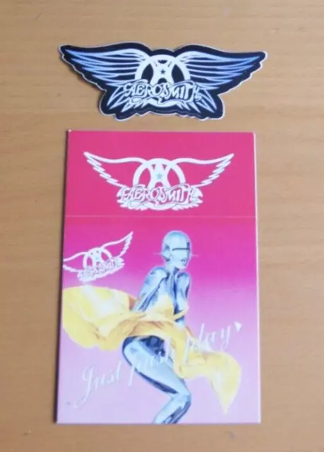 AEROSMITH Just Press Play STICKER Lot/ Set Hard Rock