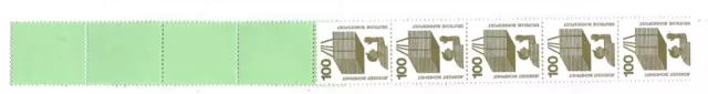 S1-171-12)) BRD UV Mi 702Ab rot ** RE 5 + 4 Lf grün Planatol