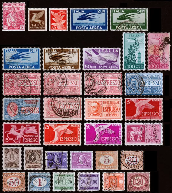 Italy Scott B1 // O3 (1870-1958) Used/Mint H F-VF, CV $29.55 B