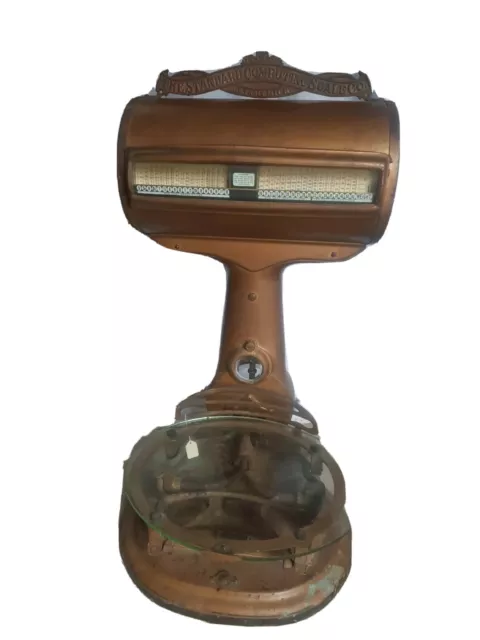 Rare Gold 1911 Antique The Standard Computing Scale Co General Store Detroit Rare Gold 1911 Antique The Standard Computing Scale Co General Store Detroit