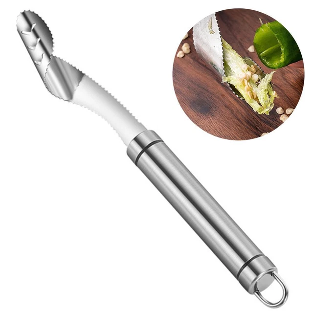 PEPPER SEED REMOVER Rustproof Pepper Corer Tool 22cm Length