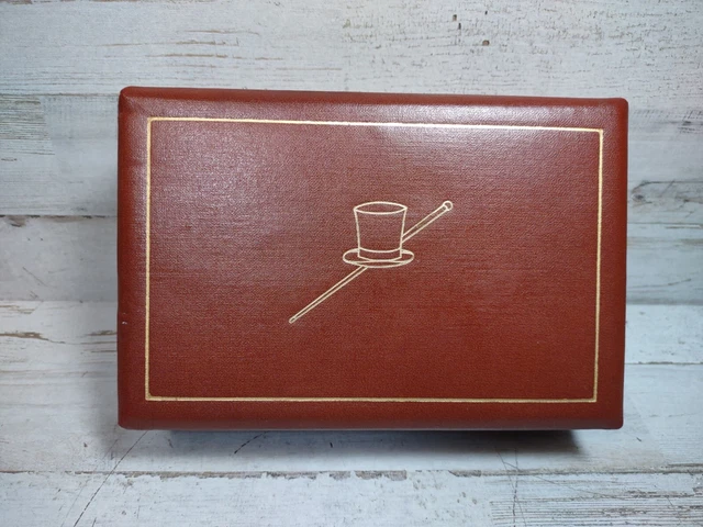 Vintage Thorens Movement Music Jewelry Box Top Hat Cane Some Enchanted Evening