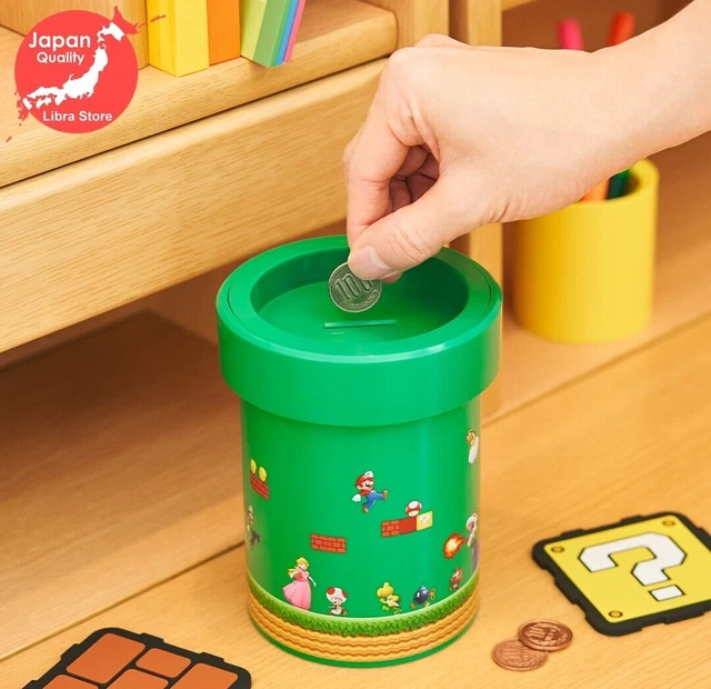 Super Mario Tirelire En Métal à Casser - Tirelire Amusante 15 Cm Pour Enfants Et Économies Fun