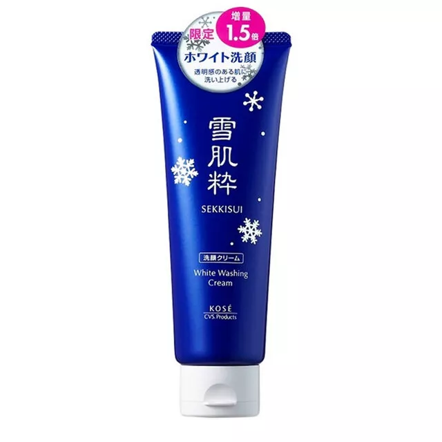 [ Kose Sekkisui ] Blanco Lavadora Crema Hidratante Facial Espuma Limpiador 120g