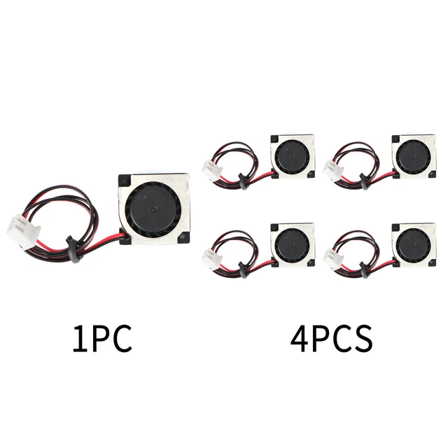 2 Pin Wire Brushless DC Cooling Blower Fan 5V 20065VS 20x20x6mm