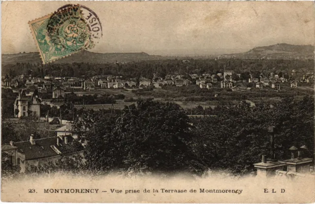 CPA Montmorency vue prise de la Terrasse (1319916)