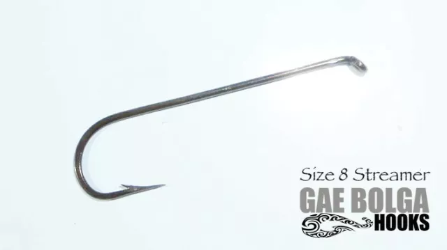 IFS Streamer Long Shank Hook 8 x 50, not Kamazan, partridge, sprite.