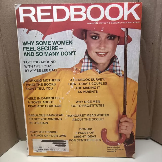 REDBOOK THE MAGAZINE for Young Women March 1977 Vol.148 No.5 $10.00 ...