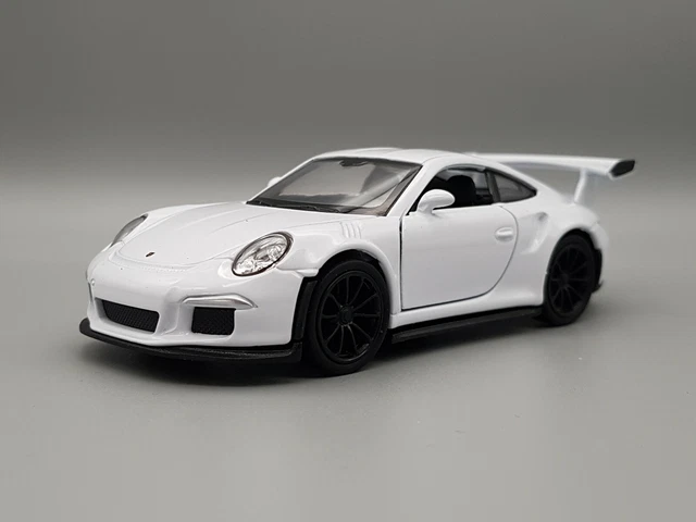 1/36 Scale Porsche 911 GT3 RS Diecast Model - Pull Back Toy Car With Opening Doors