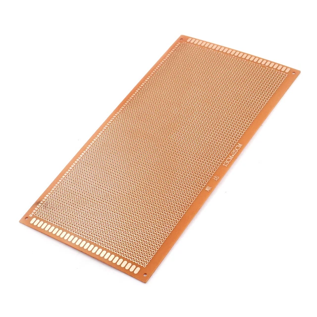 25cm x 13cm un côté Prototype PCB Circuit Planche moyen universel