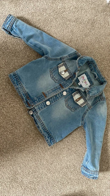 Girls Outfit Kids Denium Jacket 18-24 Months