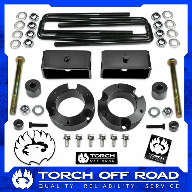 3" Front 2" Rear Leveling Lift Kit for 2005-2023 Toyota Tacoma 4WD Diff Drop