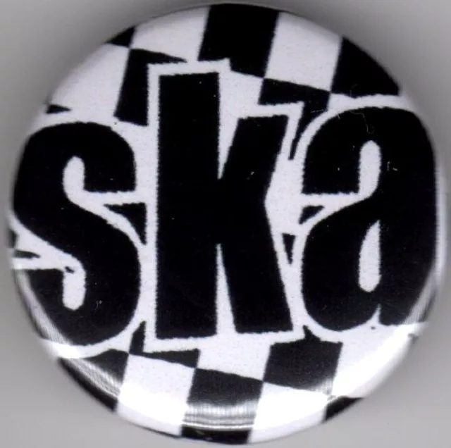 SKA Pin Button Badge 25mm WALT JABSCO - MADNESS SPECIALS SELECTER 2TONE RUDEBOY