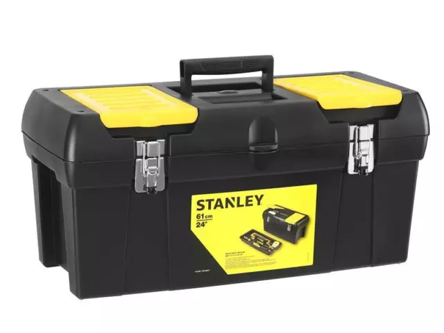 Stanley Métal Verrou Boite à Outils 60cm (24in) STA192067