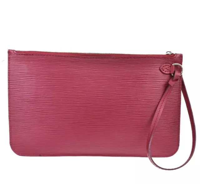 2015 Louis Vuitton Monogram Fuchsia Pivoine Pink Neverfull MM Bag No Pouch