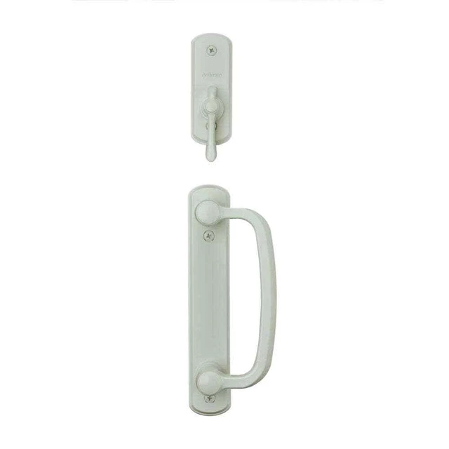 Anderson Sliding Gliding Patio Door Hardware Lock Handle Pull Set 2-Panel White