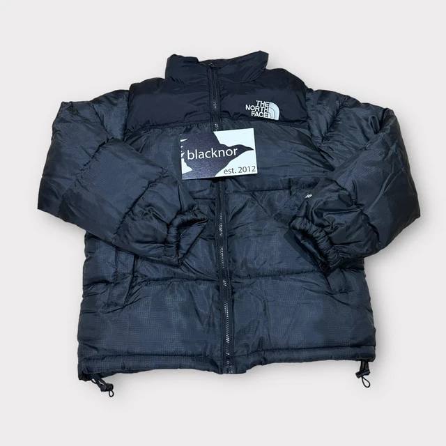 The North Face Unisex 1996 Retro Nuptse Puffer Jacket Size M Black | RRP £300 ✅