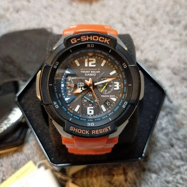 CASIO G-SHOCK SKY Cockpit Gravitymaster Men's Watch GW-3000M-4A £160.51 ...