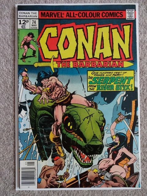 CONAN THE BARBARIAN Vol.1 No. 74 May 1977 (Near Mint-/Very Fine+)