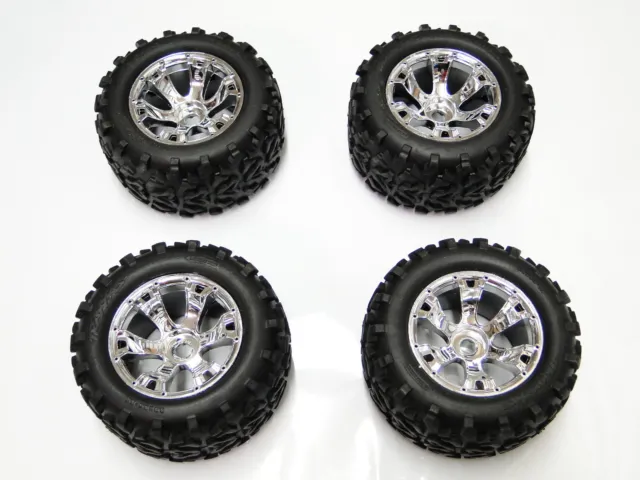 NEW TRAXXAS REVO 3.3 Wheels & Tires Set E REVO RR28