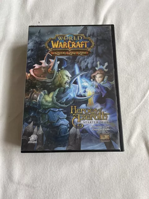 World of Warcraft - Trading Card Game: Heroes of Azeroth Starter Deck. Complete