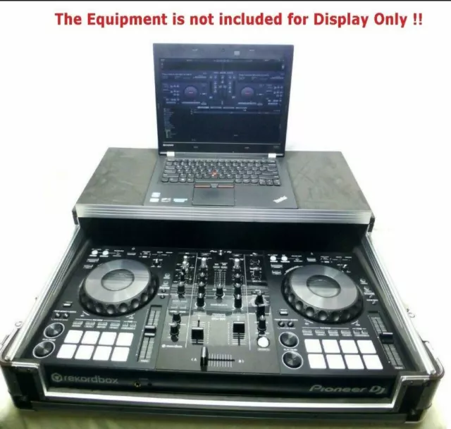 LASE Euro Style Case For Pioneer DDJ-800 Controller with Glide for Laptop.