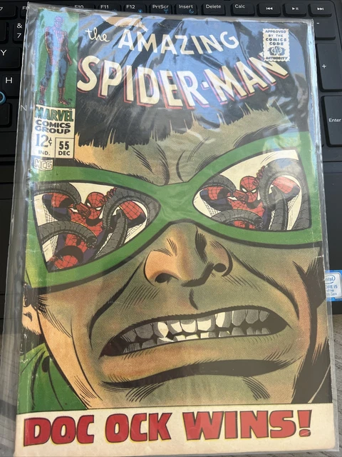 The Amazing Spider Man #55 Marvel Comics Silver Age .12 cent December 1967