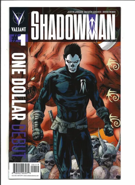 ONE DOLLAR DEBUT: SHADOWMAN # 1 (Valiant Comics, MAY 2013), NM