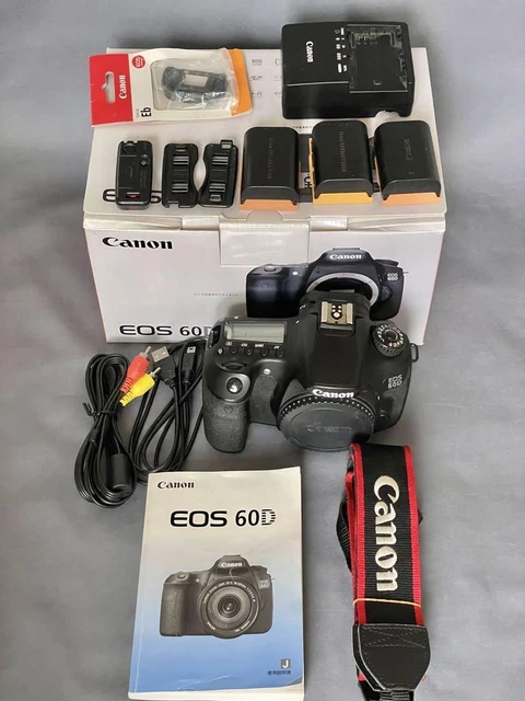 Canon Digital SLR Camera EOS 60D Body Digital SLR Camera Black used Canon Digital SLR Camera EOS 60D Body Digital SLR Camera Black used