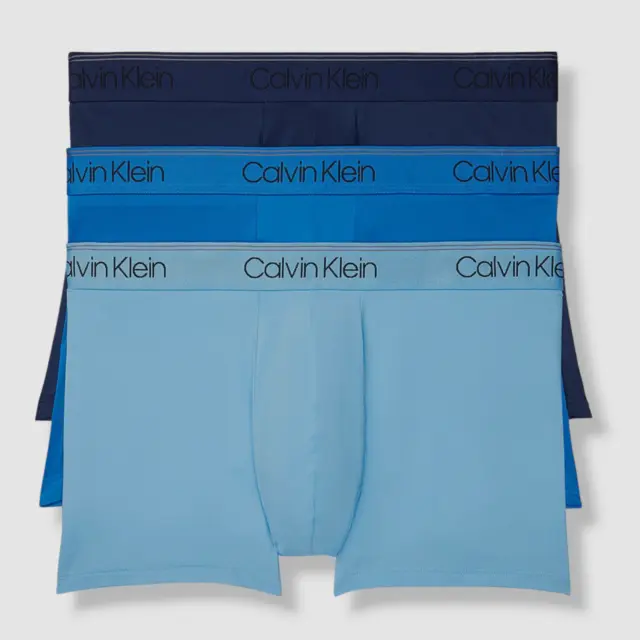 Calvin Klein Mens Microfiber Boxer Briefs, 3-Pack