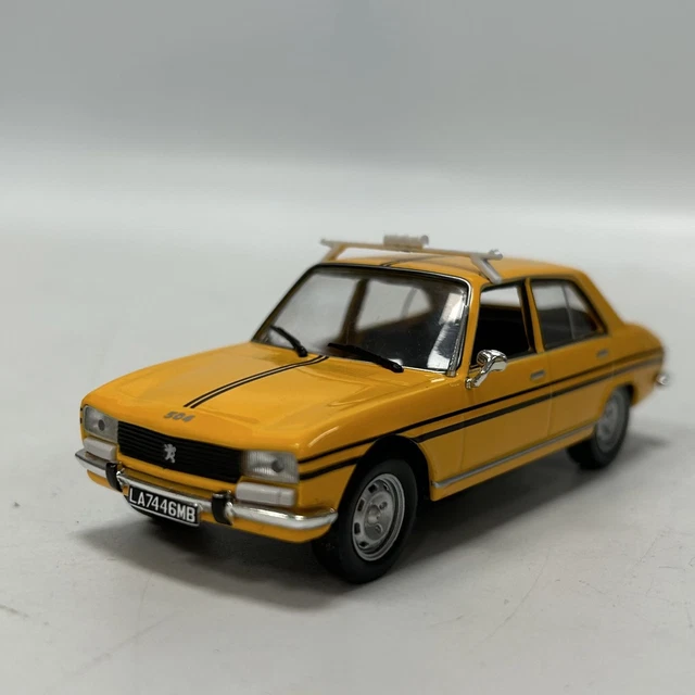 Peugeot 504 Taxi Lagos 1977 Altaya 1/43 Sans Boite