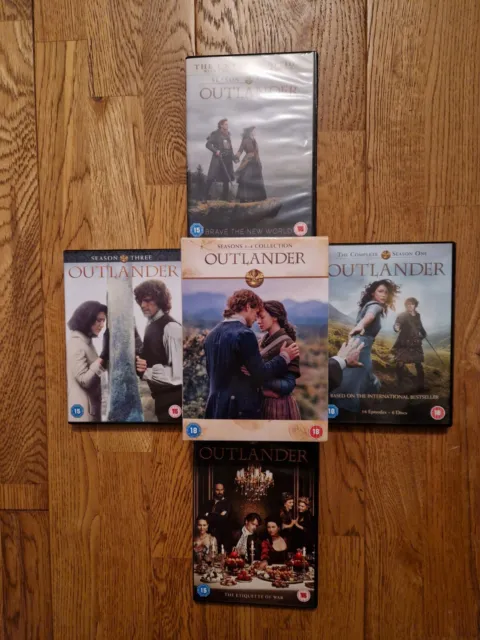 Outlander Seasons 1-4 Collection Box Set DVD 21 disc inc 13 bonus hours VG