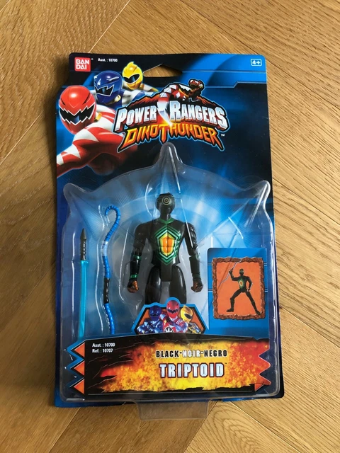 Triptoid Power Ranger POWER RANGERS DINO Thunder Black Triptoid Noir Figure Figurine Tonnerre ...
