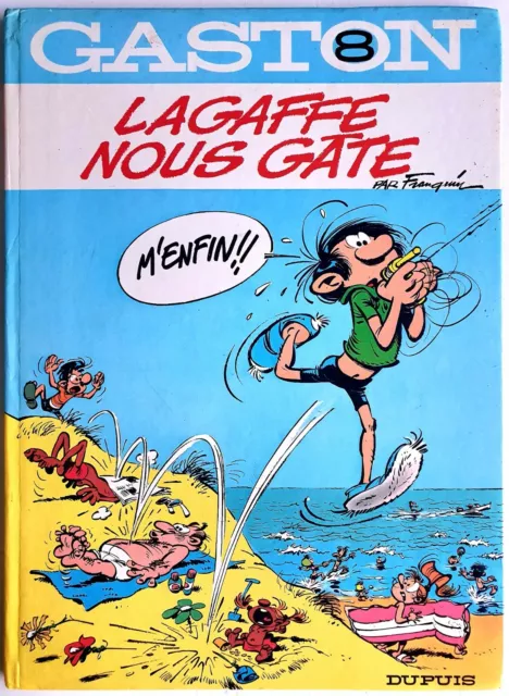 Gaston Lagaffe T.08 : Lagaffe Nous Gâte / Franquin (Dupuis, 1981) [Tbe]