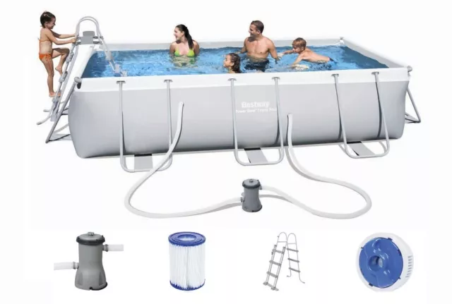 Bestway Power Steel Pool Set 404 x 201 56441 GS