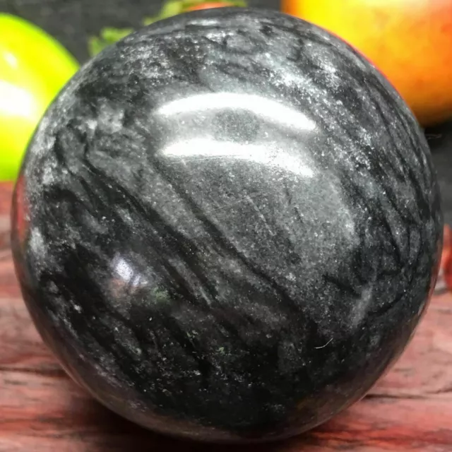 168 g 50 mm Esfera Bola Granito o Adoquín Natural Nacional Cuarzo Reiki Sanación 2