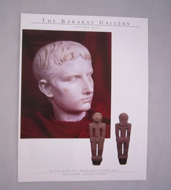 The Barakat Gallery, Beverly Hills, colección volumen XIII, 8 páginas, a todo color