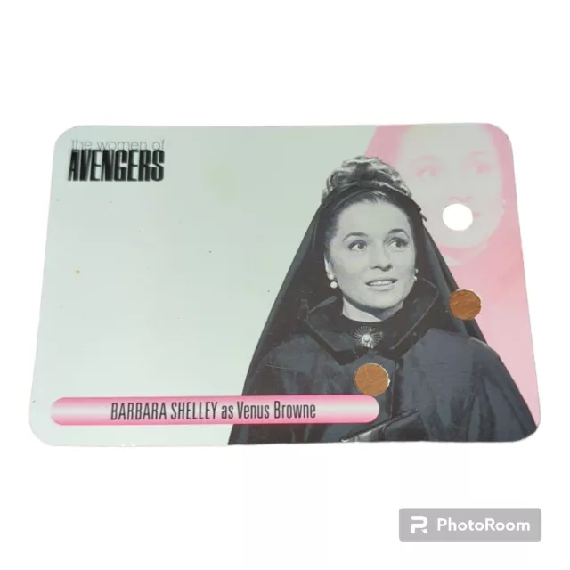 The Women of Avengers : WABS Barbara Shelly As Venus Browne Auto Card Unsigned