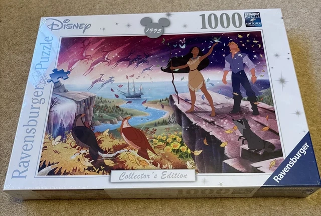 RAVENSBURGER DISNEY 1000 Piece Jigsaw Puzzle - Pocahontas Collectors ...
