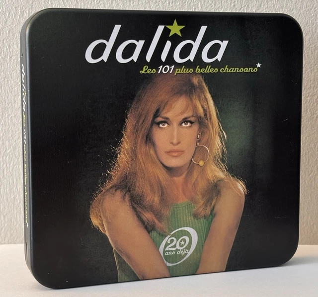 DALIDA COFFRET 5 CD les 101 plus belles chansons 20 ans deja EUR