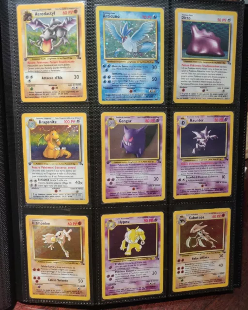 ⭐POKEMON - SET JUNGLE & FOSSIL⭐ CARTE SINGOLE (Scegli dal menù) HOLO/RARE/COMUNI 2