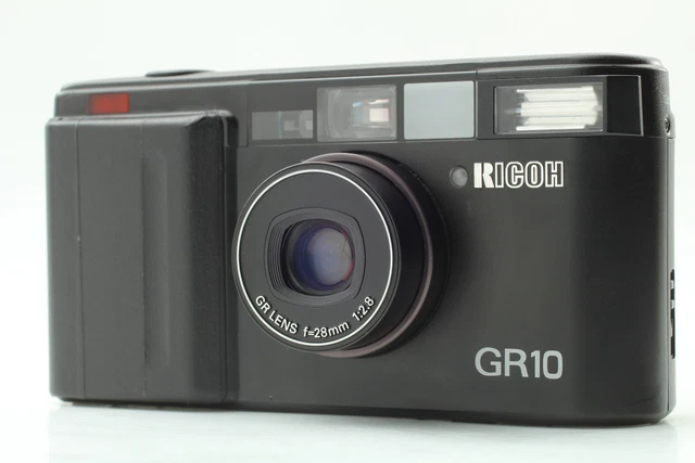 LCD Works NEAR MINT Ricoh GR10 Black Point & Shoot 35mm Film Camera From JAPAN