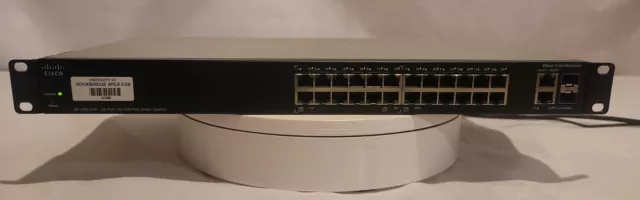 CISCO SF200-24P 24-PORT 10/100 PoE NETWORK SMART SWITCH