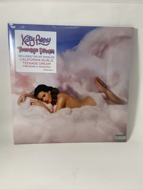 NEW SEALED Katy Perry - Teenage Dream WHITE Vinyl 2xLP Record