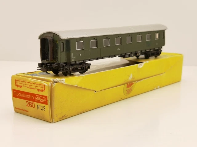 Wagon HO LILIPUT 280 Traveler Car - Échelle 1/87 - Occasion Bon État (Autriche) - Avec Boîte