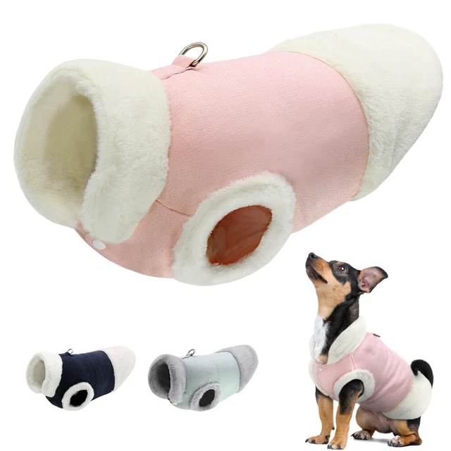 Cappotto invernale per cani taglia piccola caldo Giacca Pile Gilet Abbigliamento