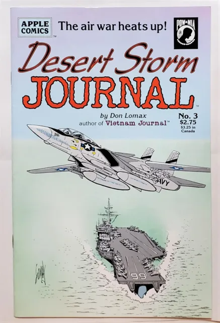 Desert Storm Journal #3 (Feb 1992, Apple) 7.5 VF-