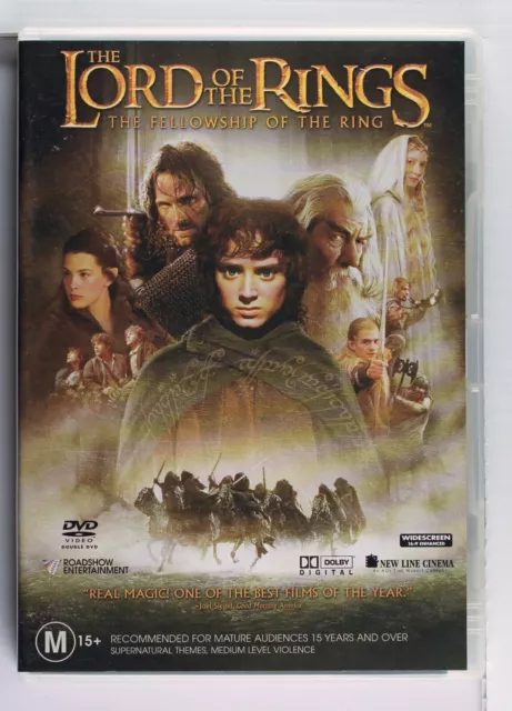 Lord Of The Rings, The - The Fellowship Of The Ring (DVD, 2001)