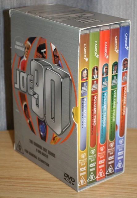 Joe 90 The Original Boy Genius 5 DVD Box Set Volume 1-5